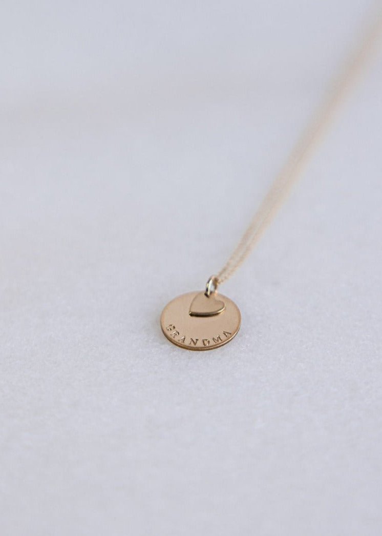 Edge Maeve Necklace w/heart