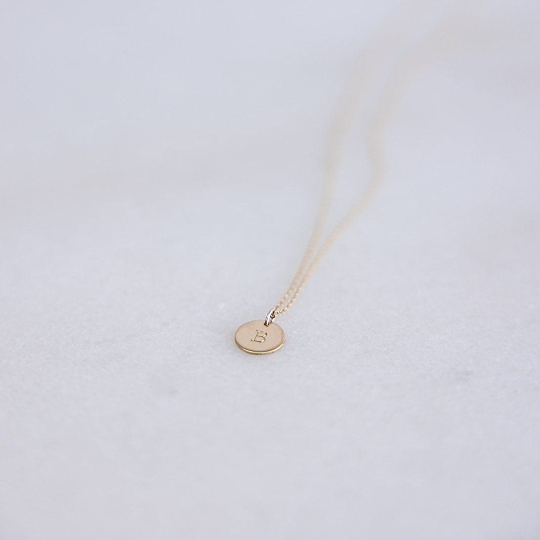 Enid Disk Necklace