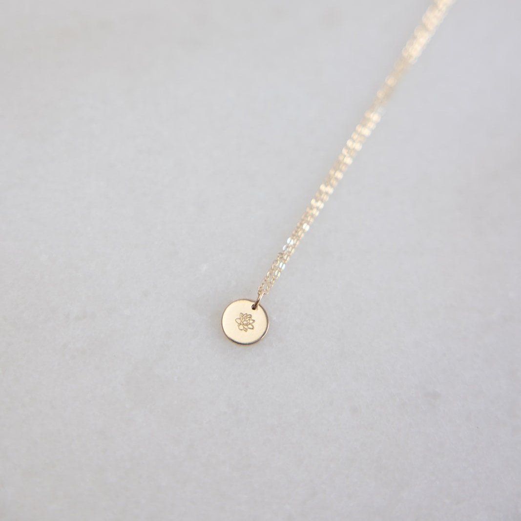 Birth Flower Necklace
