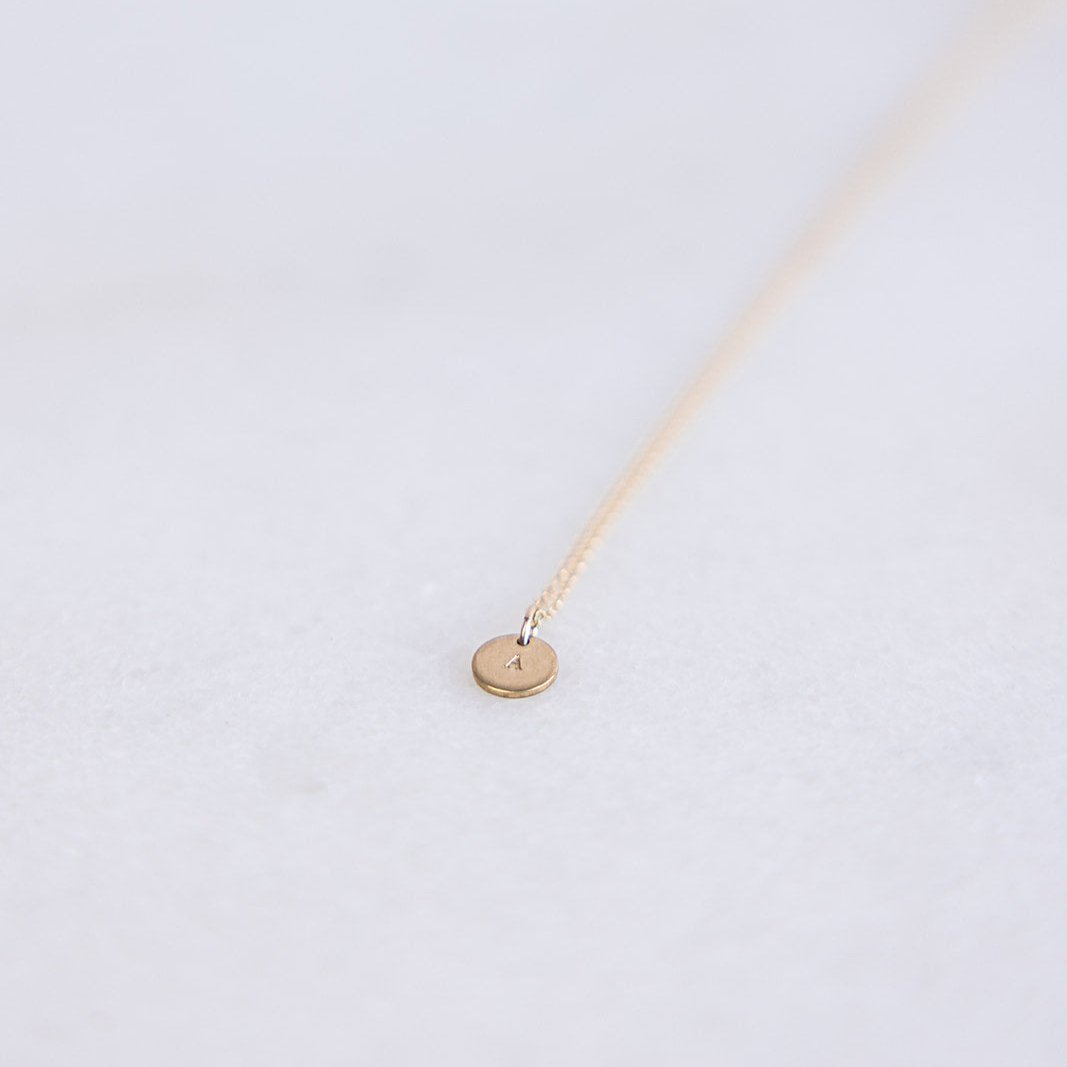Evie Disk Necklace