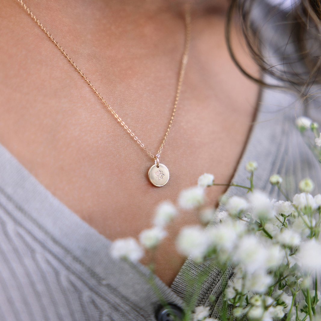 Birth Flower Necklace