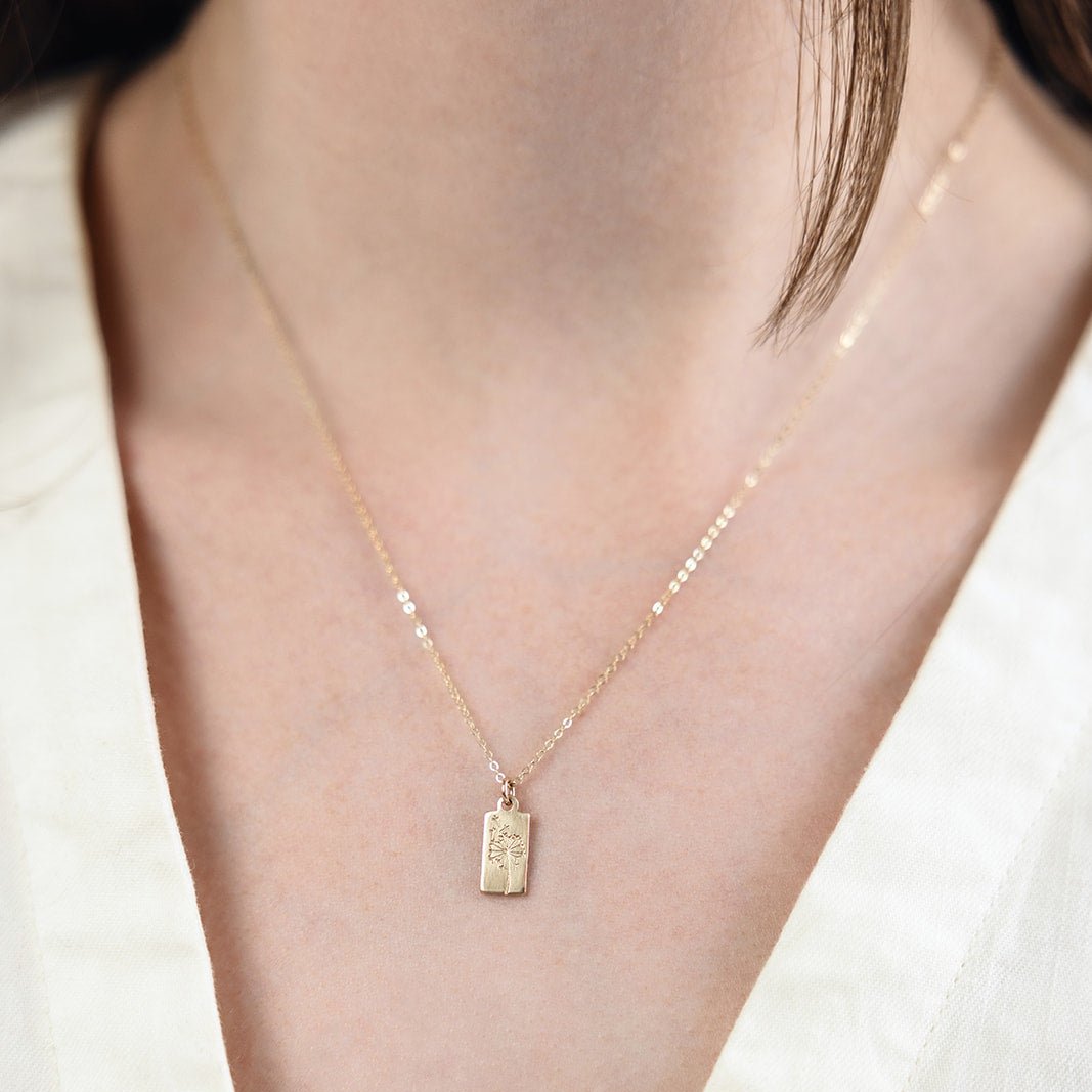 Wish Tag Necklace