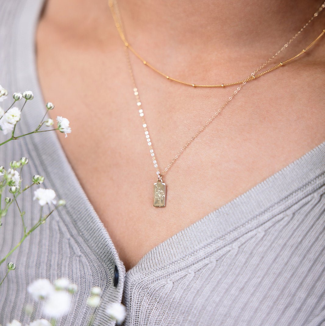 Wish Tag Necklace