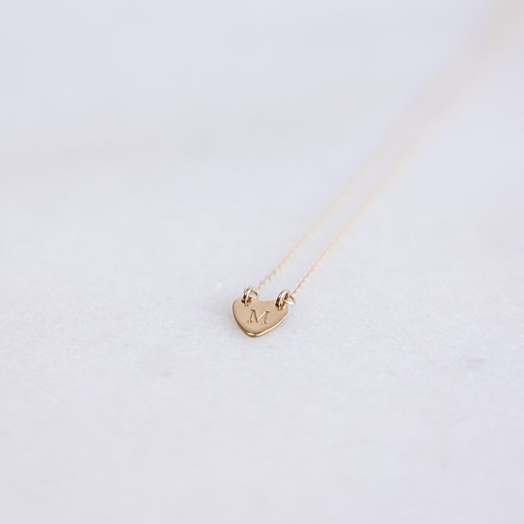 Evelyn Floating Heart Necklace