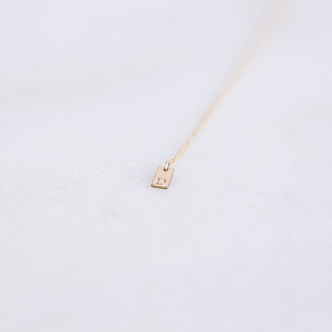 Hazel Tag Necklace