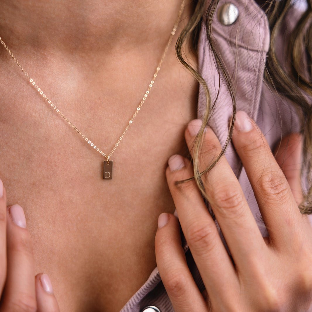 Hazel Tag Necklace