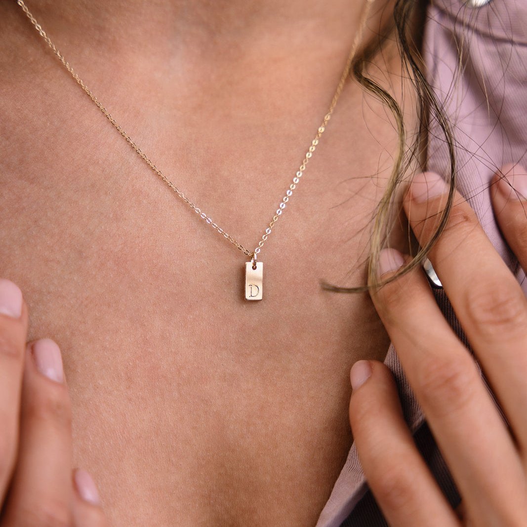 Hazel Tag Necklace